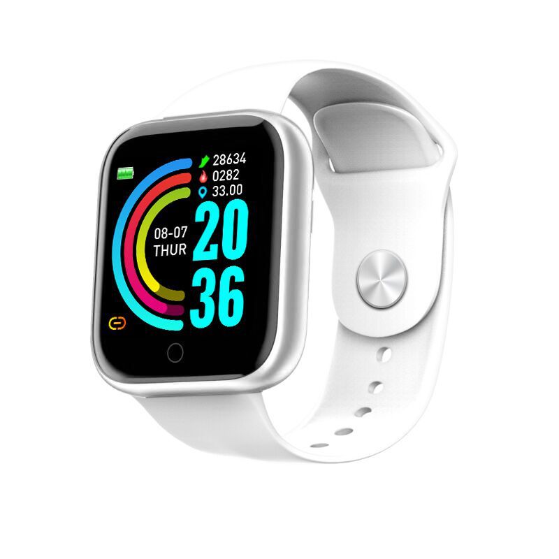 Y68 Smart Fitness Tracker in Use