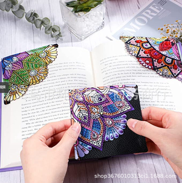 luminous crystal bookmark