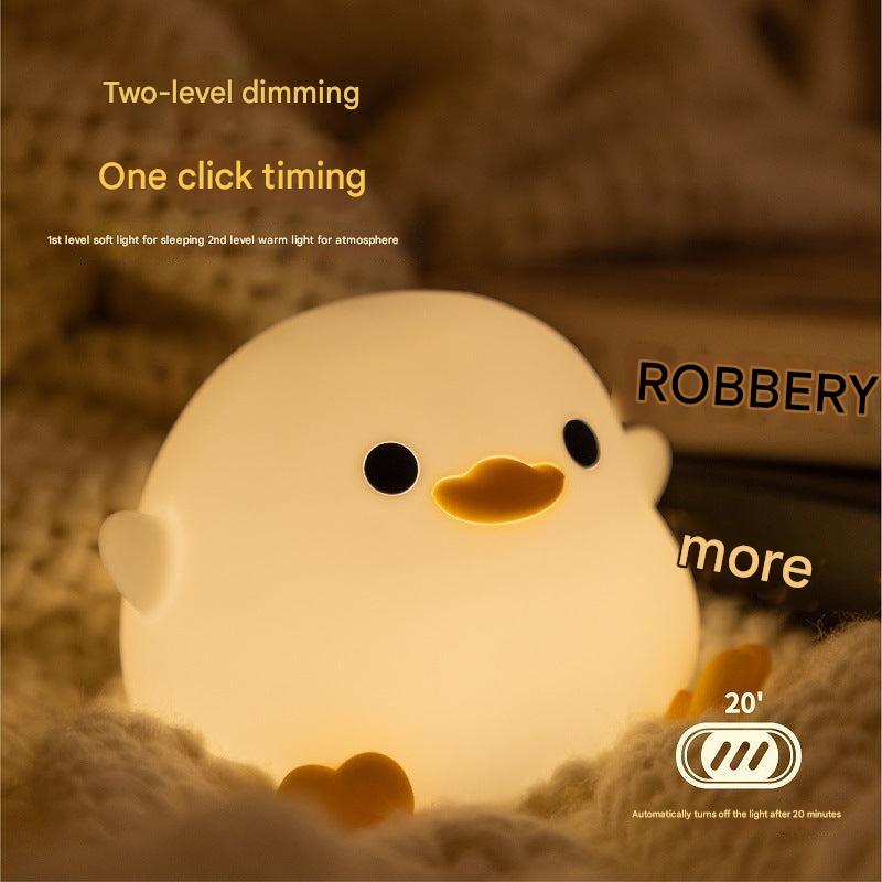 USB rechargeable yellow duck light