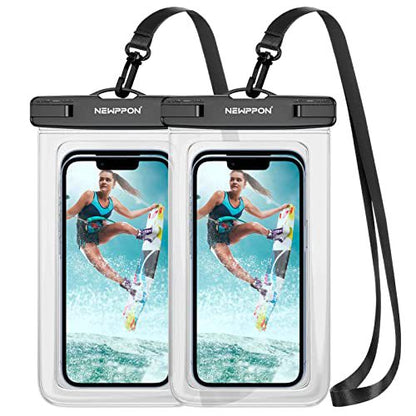 Universal Waterproof Phone Pouch - Swim, Dive, and Adventure with Touchscreen Compatibility