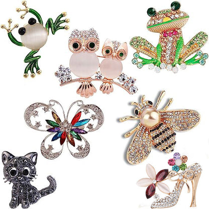 Artistic lizard brooch accessory