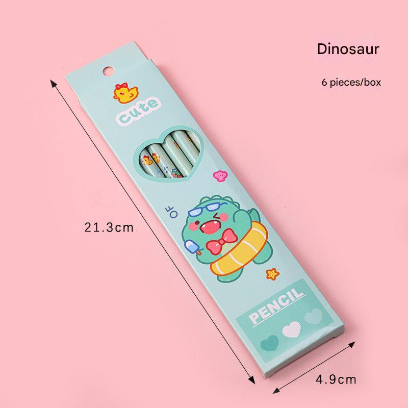 HB pencils with cute bear designs for school