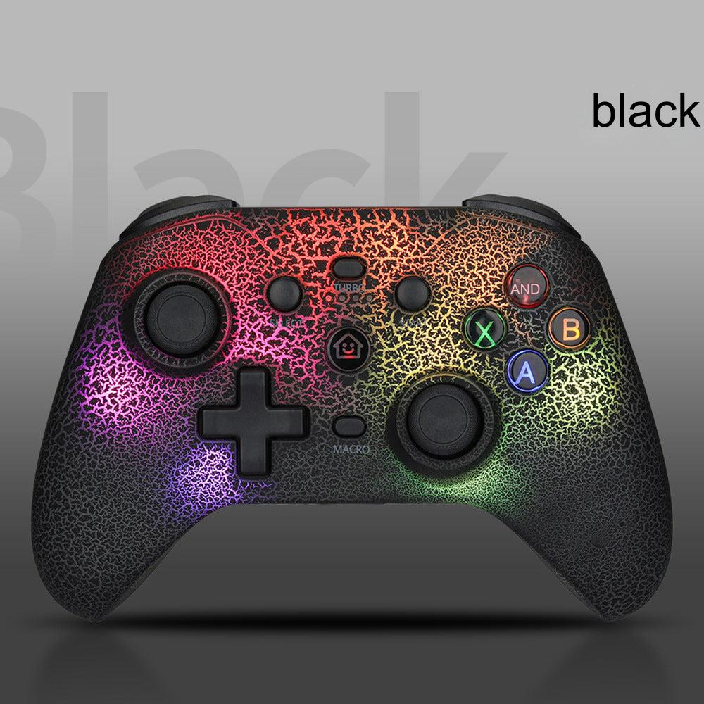 KXD NS21 RGB Wireless Gaming Controller for PC, iOS, Android, PS4, and Switch - Customizable Gaming Experience