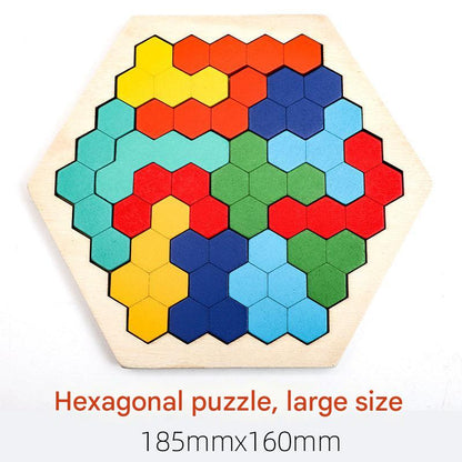 Colorful Wooden Puzzle Toy