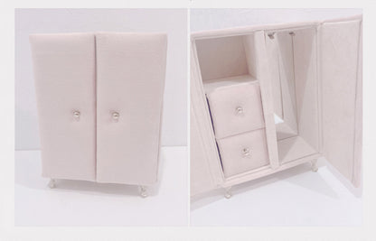 velvet jewelry box pink sofa