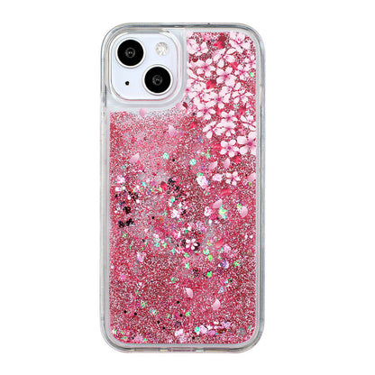 Cute Unicorn & Dolphin Liquid Glitter Phone Case for iPhone and Samsung - Shockproof TPU Protection