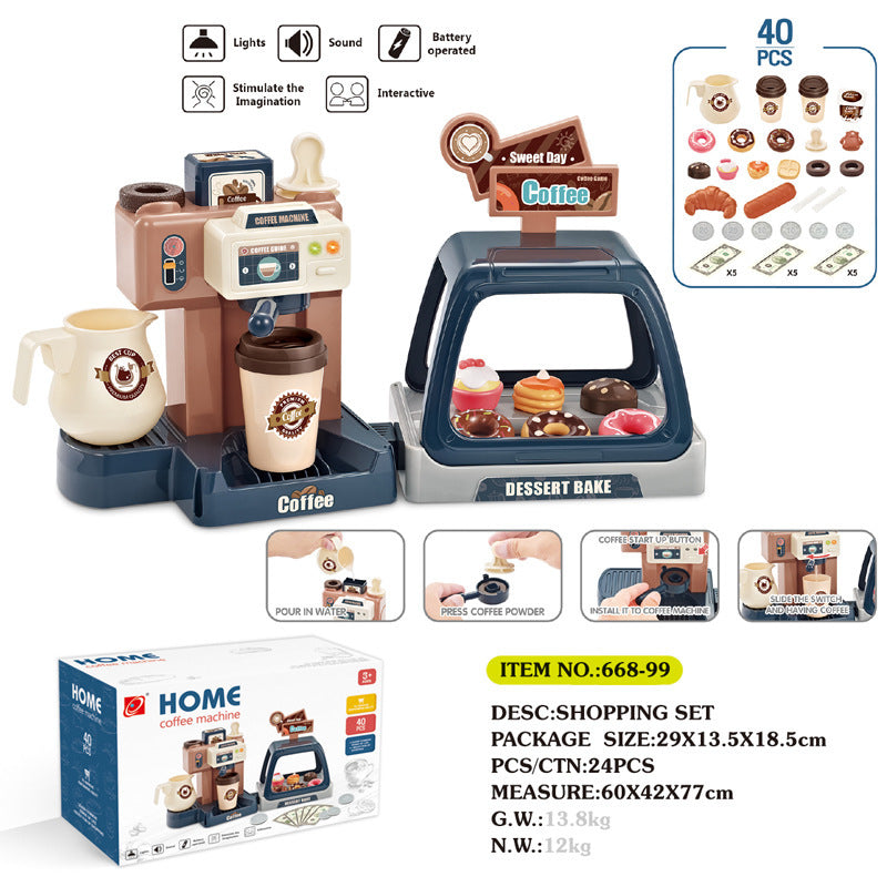 Complete Pretend Grocery Store Kit for Play