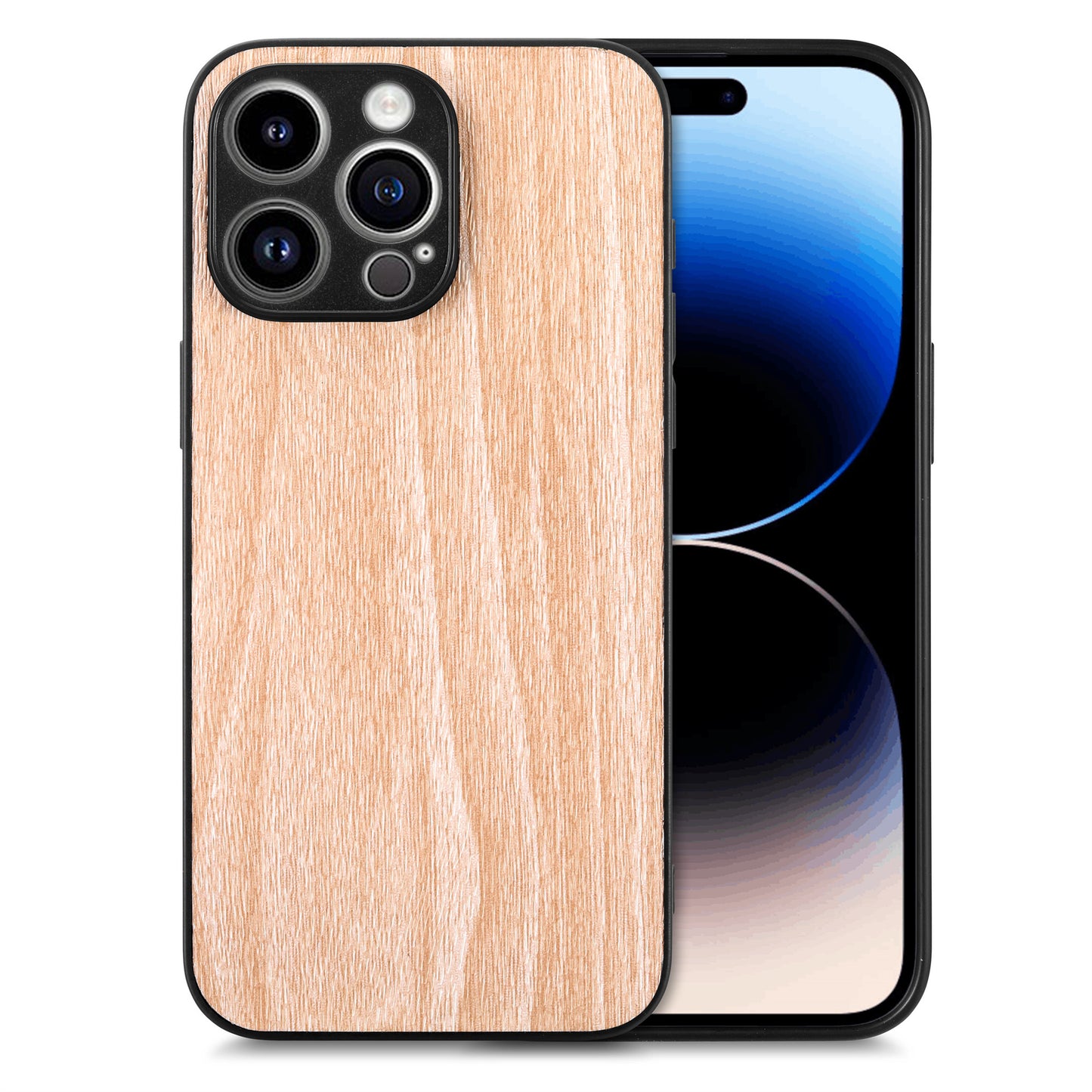 Stylish Wood Grain iPhone & Samsung Case - Durable, Lightweight, and Anti-Fingerprint Protection