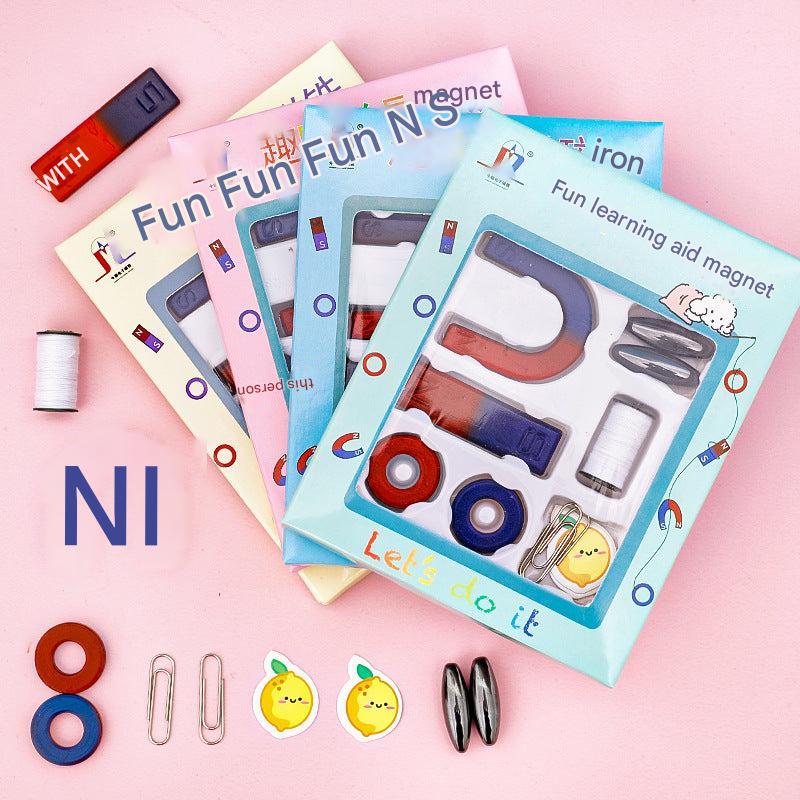 Variety of magnets for children's education