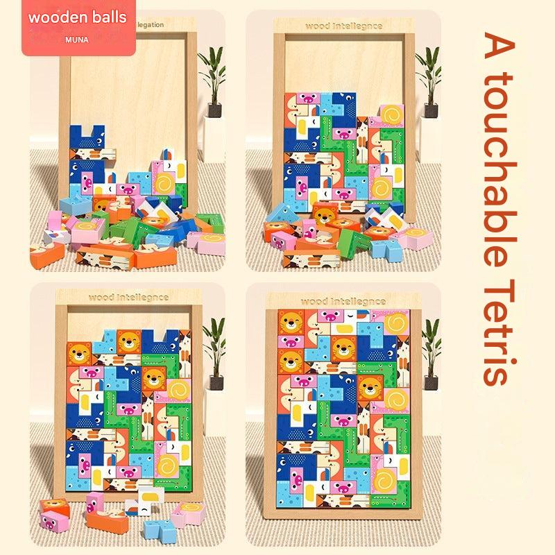 wooden puzzle toy