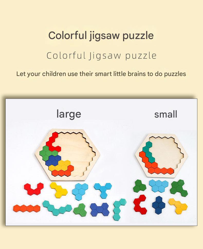 Colorful Wooden Puzzle Toy