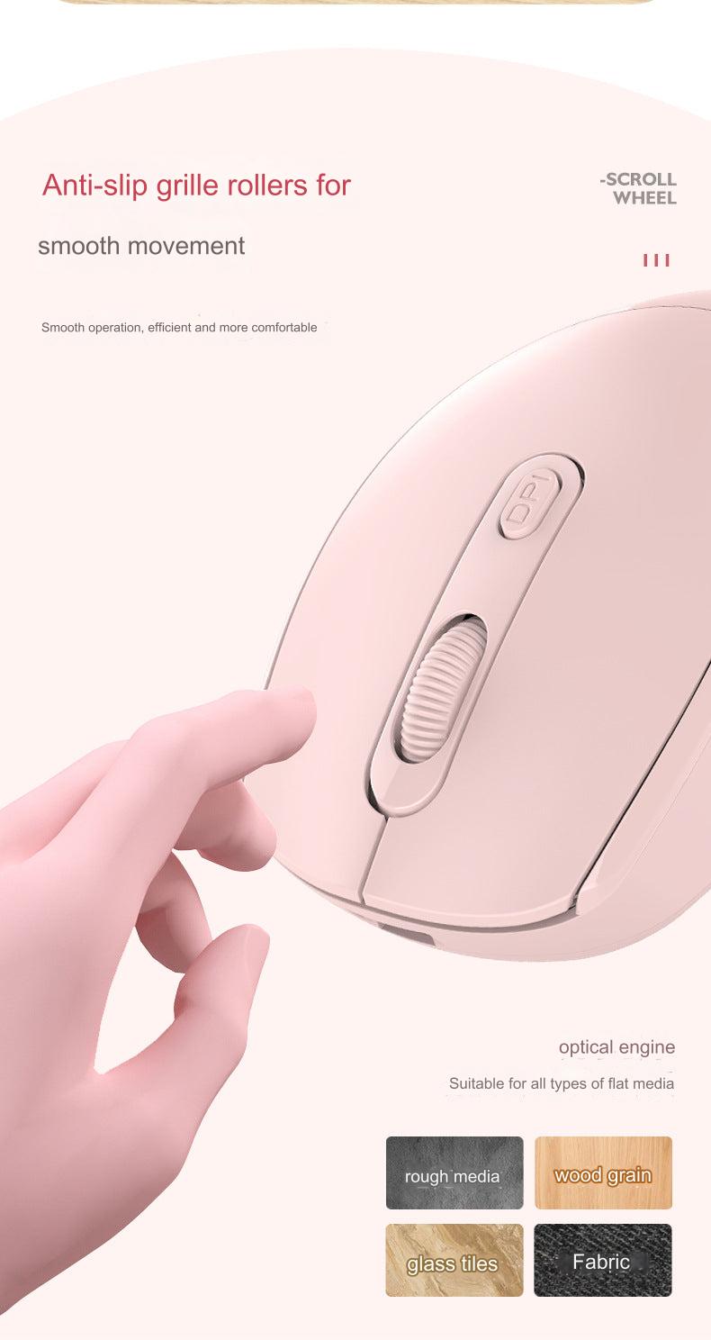 Ultimate Wireless Bluetooth Ergonomic Mouse - Silent, Portable & Rechargeable - Customizable Logo