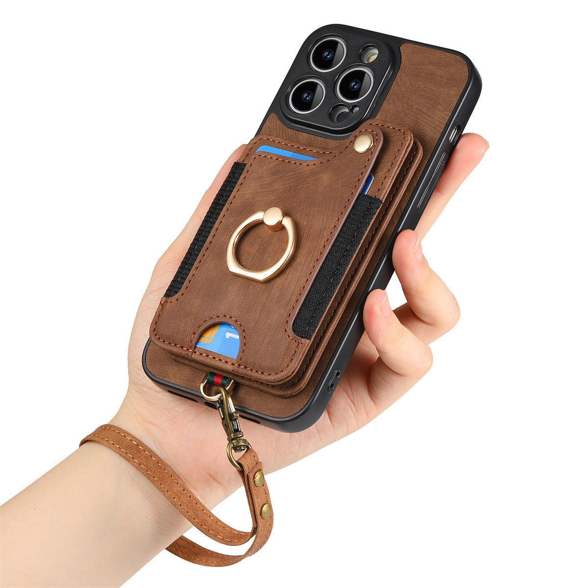 elegant leather phone case