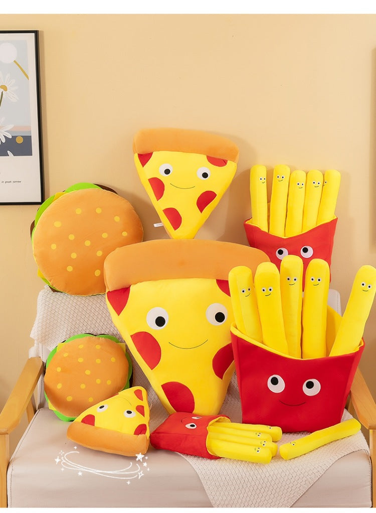 plush hamburger toy