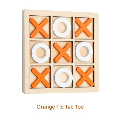 Wooden Tic Tac Toe Game