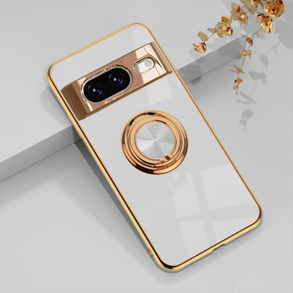 Premium Electroplated TPU Case for Google Pixel 8/8A/9 - Stylish & Durable Protection with Kickstand and Magnetic Car Mount Compatibility