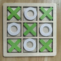 Green and White Tic-Tac-Toe (Pack of 1)