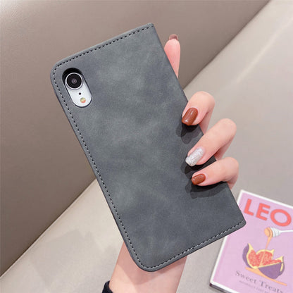 Premium Magnetic Flip Case for iPhone 16 Pro Max & Samsung S24 Ultra | Leather & TPU with Hidden Stand