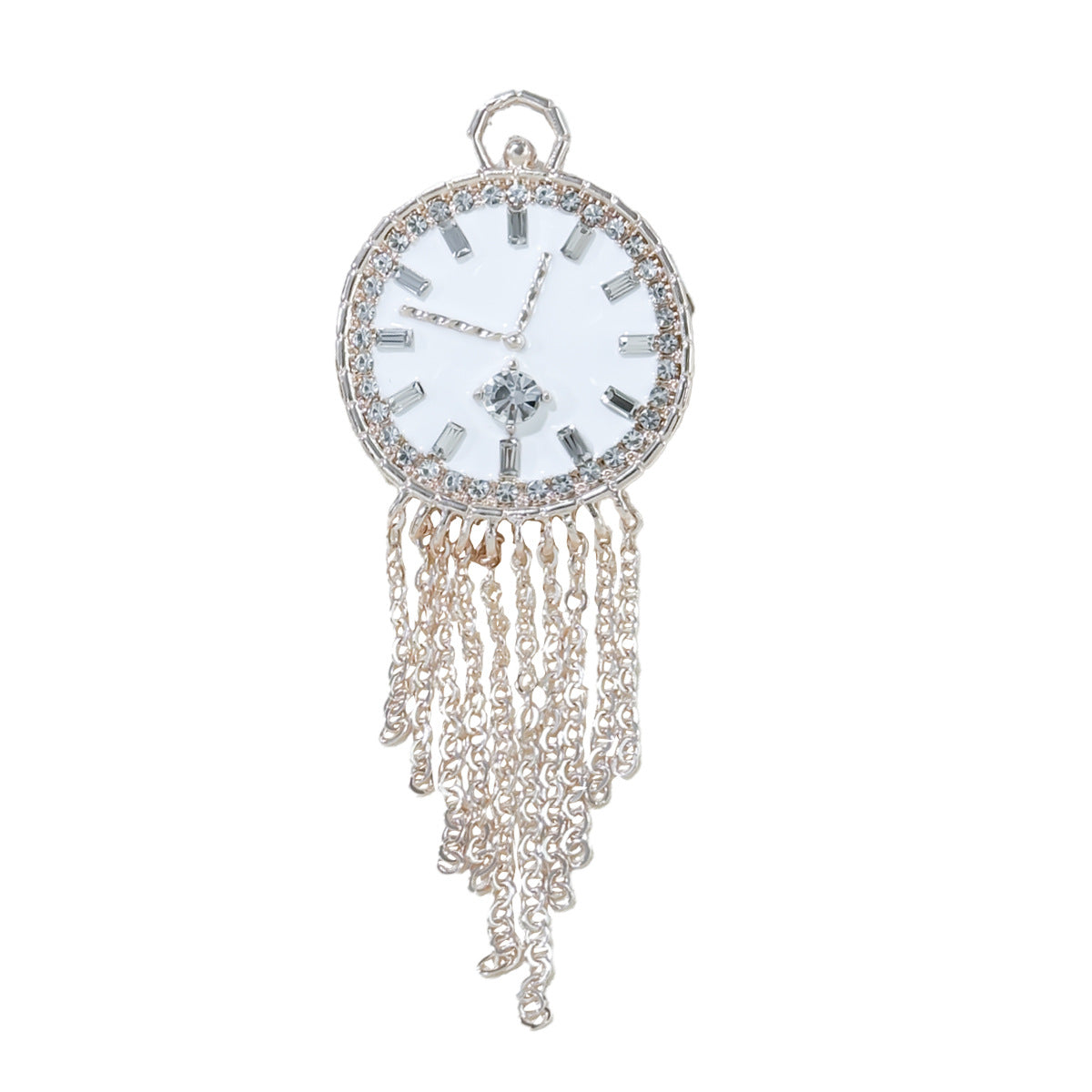 Fashionable pin brooch accessory on display