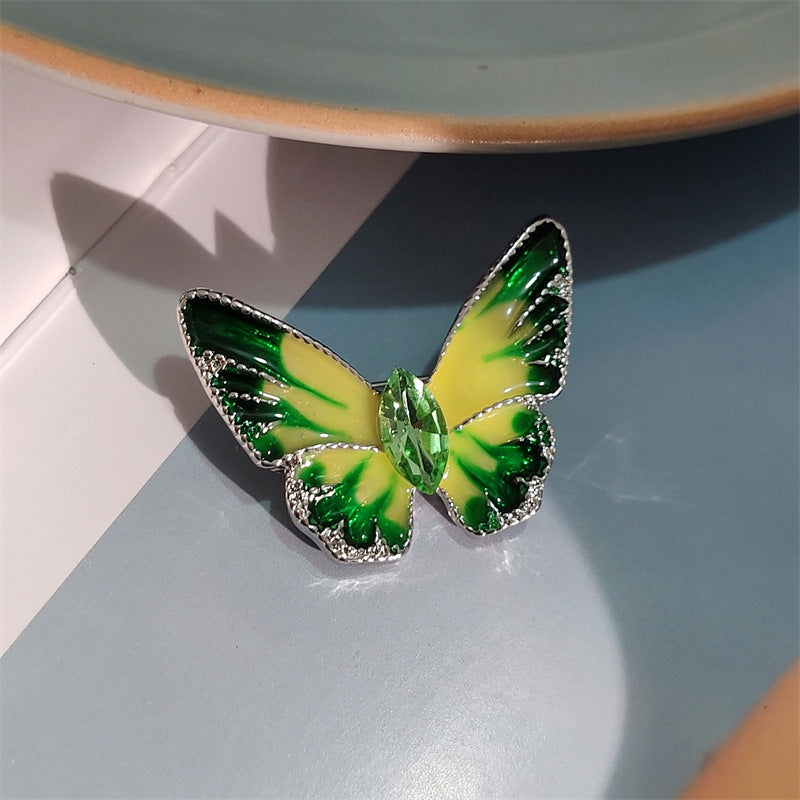 Stylish butterfly brooch pin for women