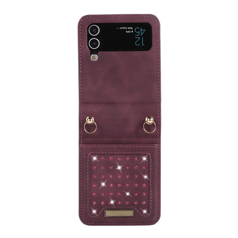 Stylish Flip Case for Samsung Z Flip6/5/4 | Shockproof & Durable with Card Slot