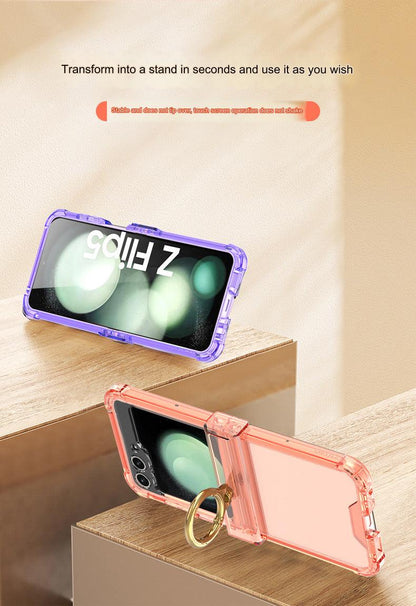 transparent shockproof case