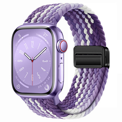 Stylish Nylon Woven Magnetic Apple Watch Band - Compatible with All Series