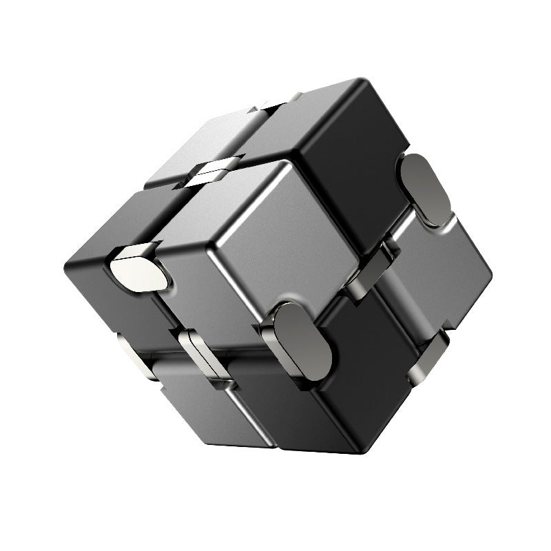 blue designed alloy stress relief cube