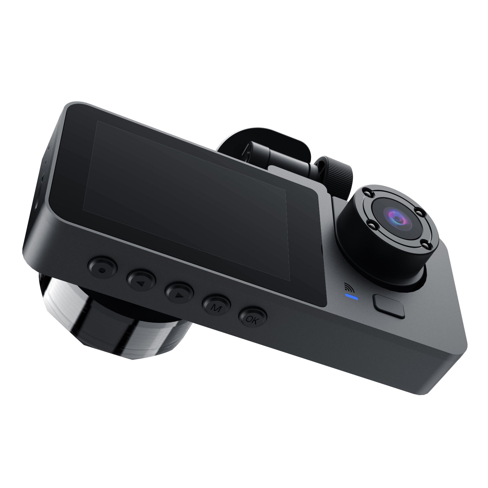 Car Dash Cam Interior View