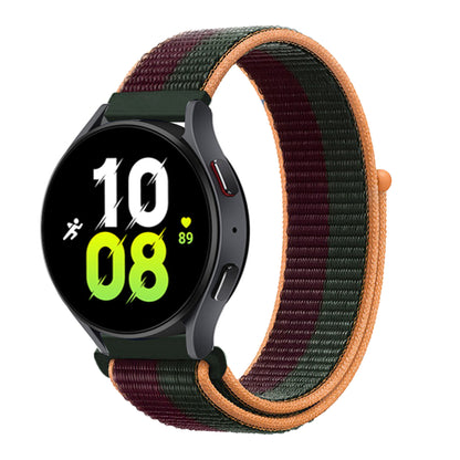 High-Quality 20/22mm Nylon Sport Watch Bands for Huawei GT4 & Samsung Galaxy Watch | Hook and Loop Design