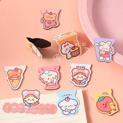 image of Ice Cream Bear Magnetic Bookmark