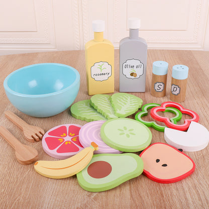 creative play kitchen food combo set for toddlers