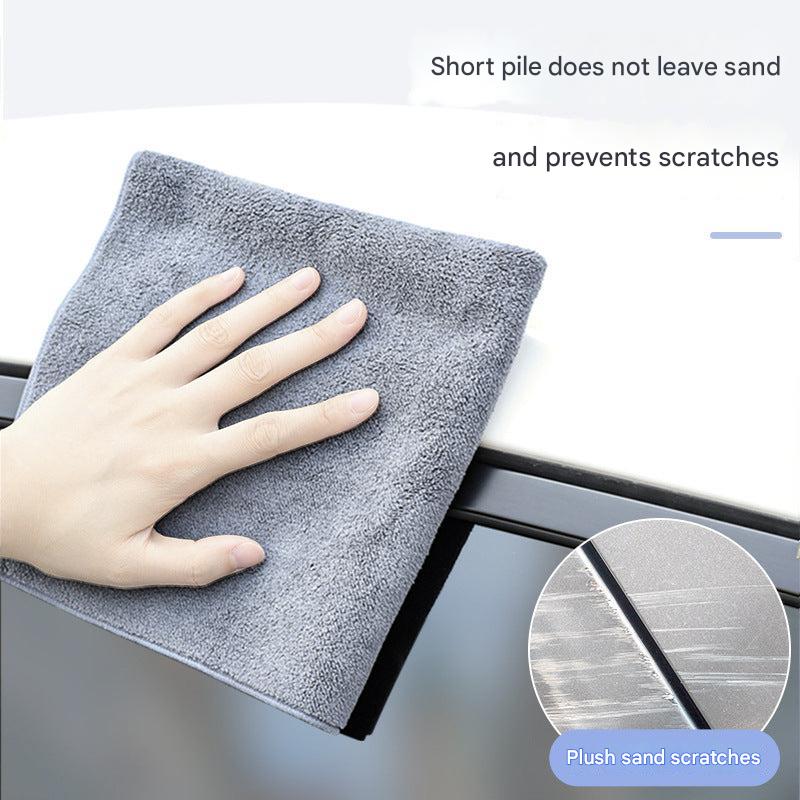 heavy-duty car wash microfiber towel image