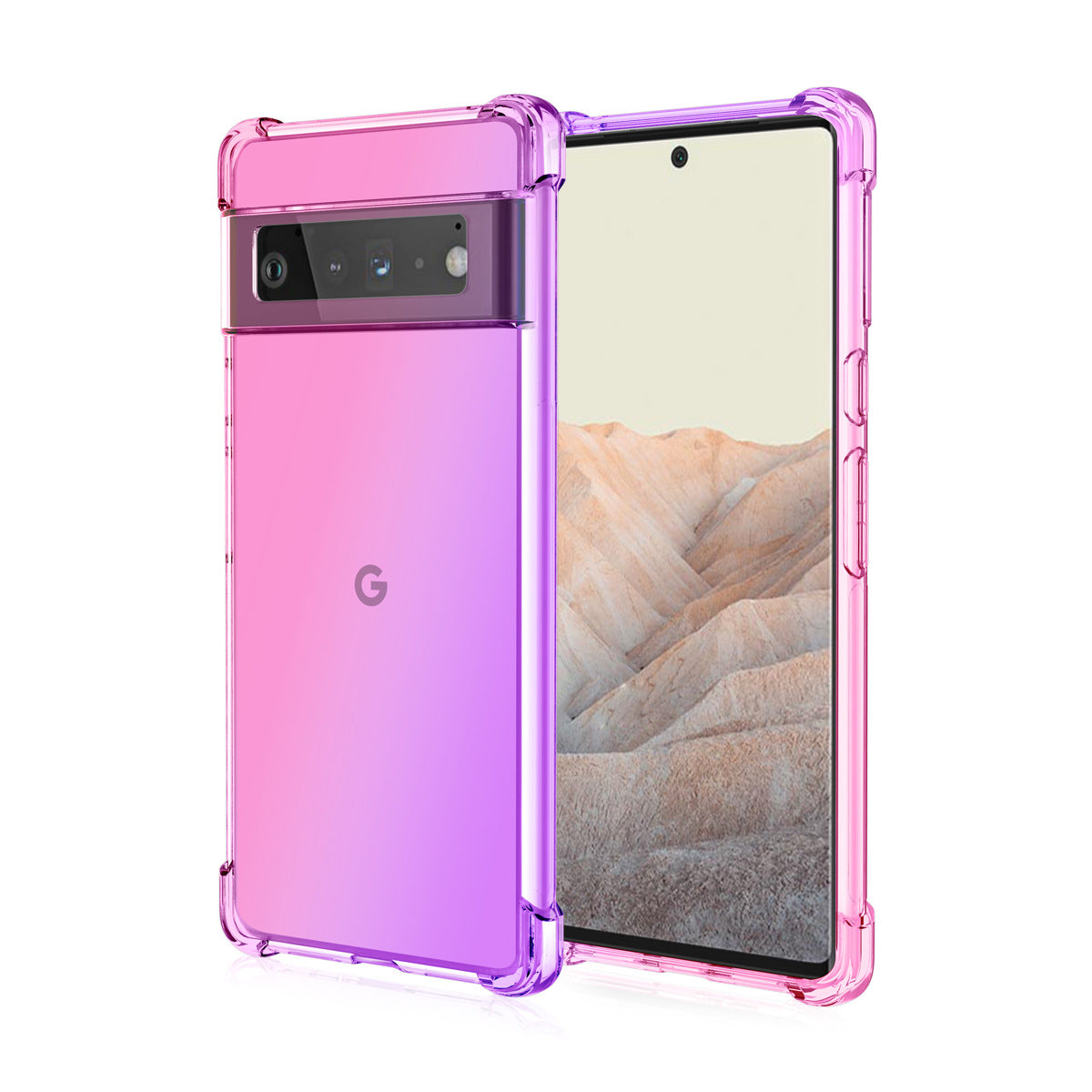 Google Pixel 9 Pro Slim Shockproof Case – TPU Gradient Protection for Pixel 9 and Pixel 9 XL