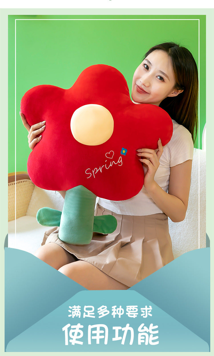 cute flower pillow