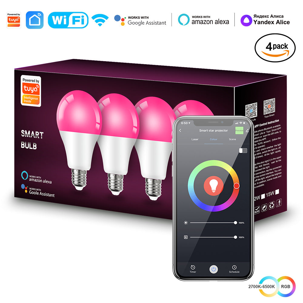 smart light bulb with voice control