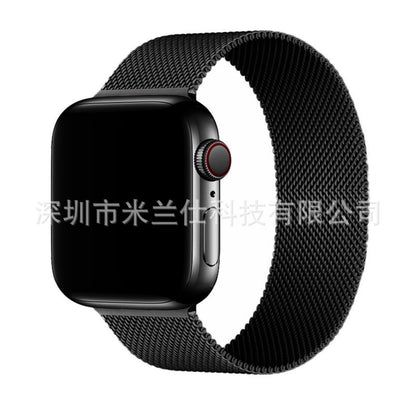 Premium Metal Milanese Loop Band for Apple Watch Series 1-9 & SE - Stylish, Adjustable & Breathable | Multiple Colors Available