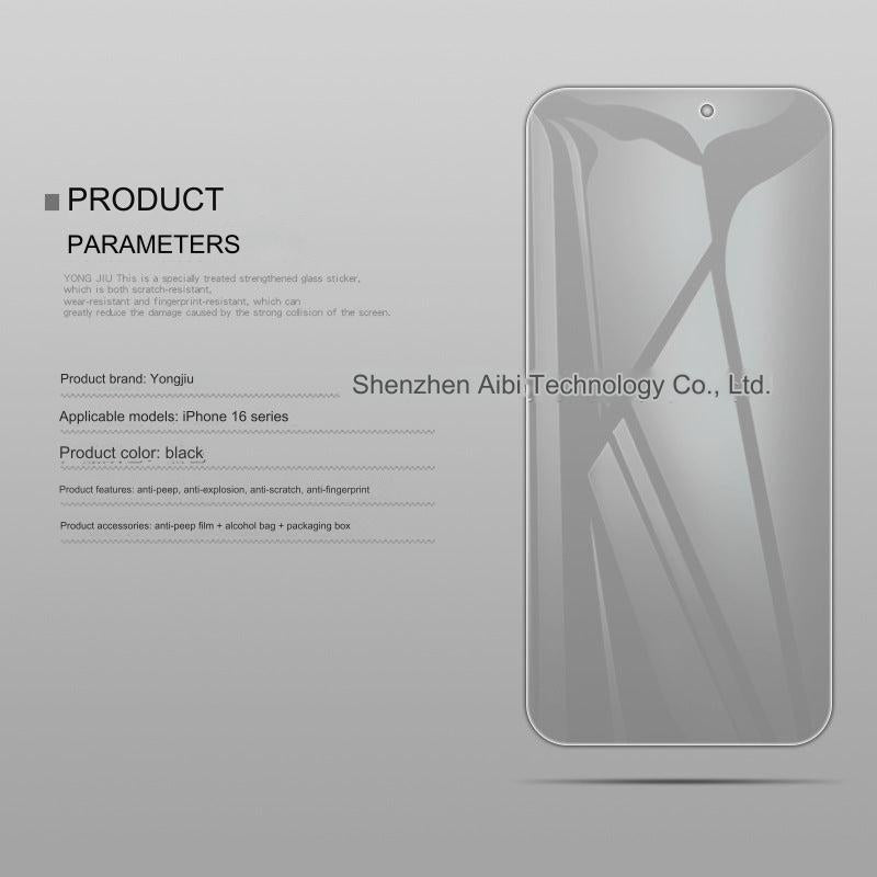 iPhone 16 privacy screen protector