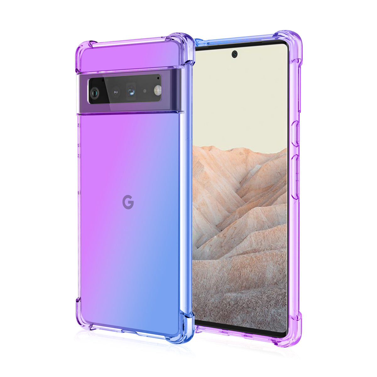 Google Pixel 9 Pro Slim Shockproof Case – TPU Gradient Protection for Pixel 9 and Pixel 9 XL