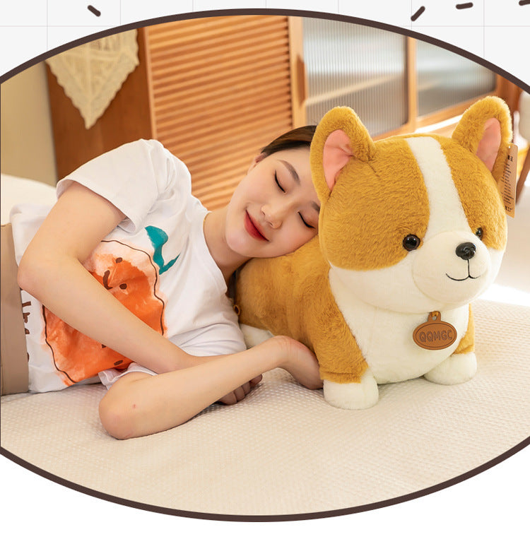 Corgi plush toy