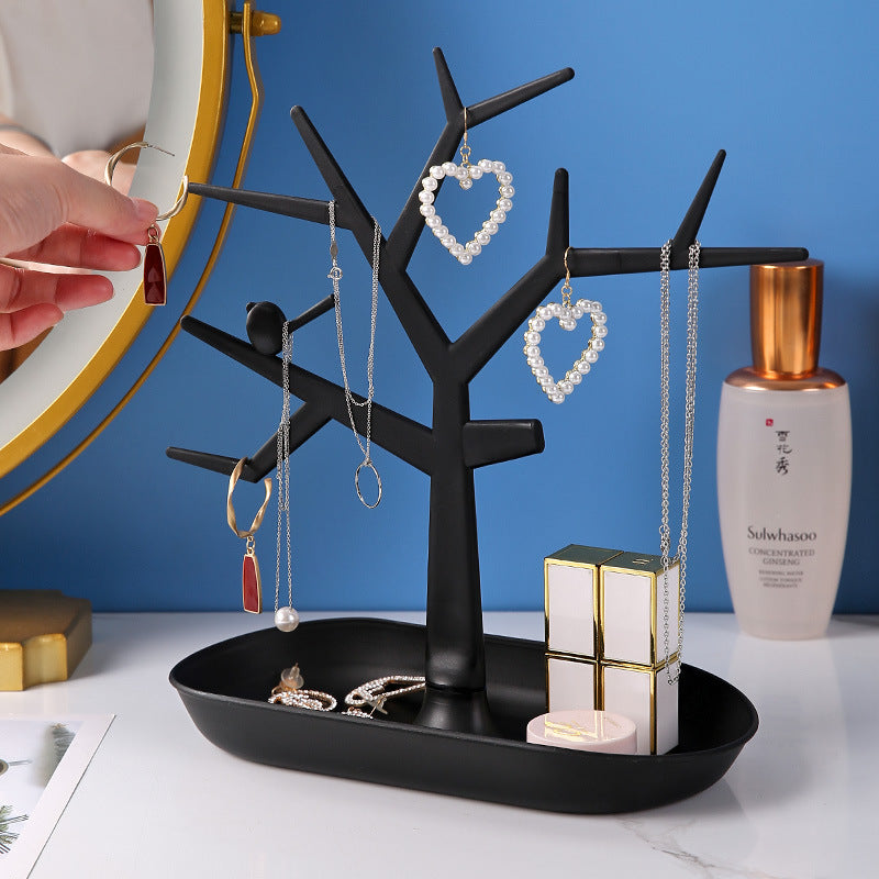 Stylish nordic deer shaped jewellery display stand