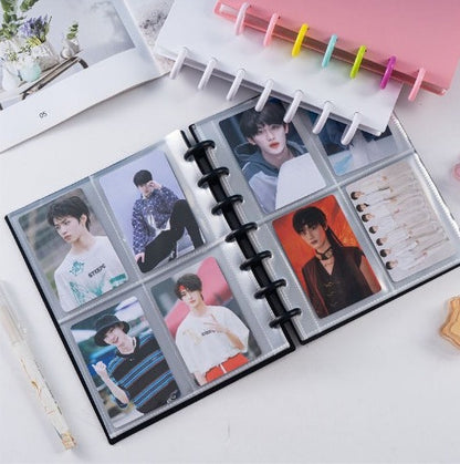 photo album black A4 ring binder