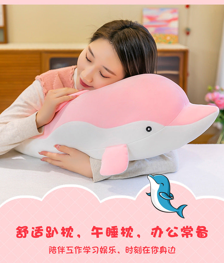 Cartoon Dolphin Soft Toy