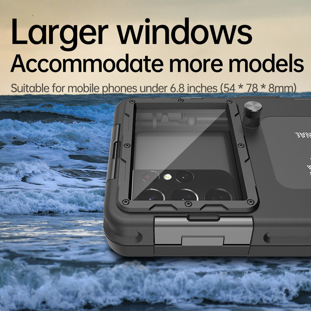 Ultra-Durable 15M Waterproof Diving Case for iPhone & Samsung - Anti-Shock & Impact-Resistant