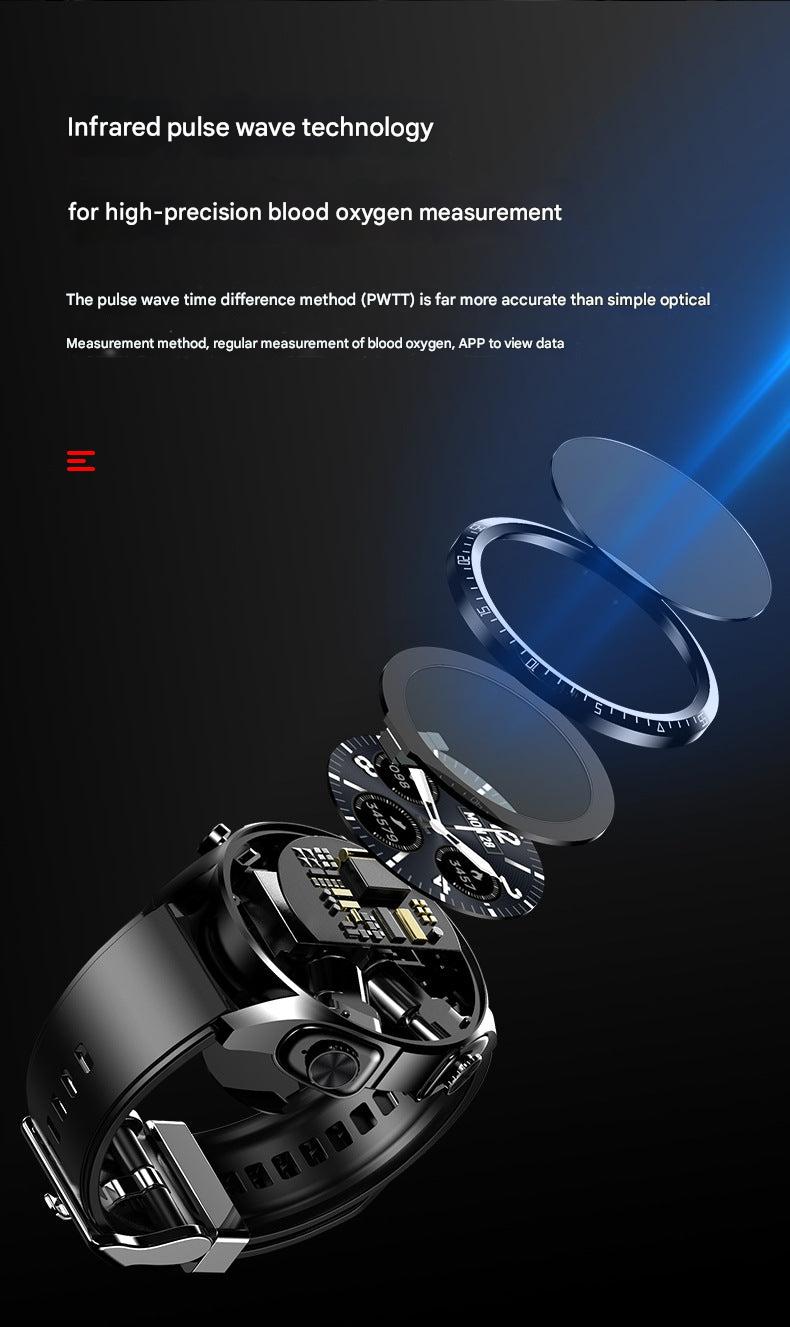 Smartwatch showing fitness tracking features