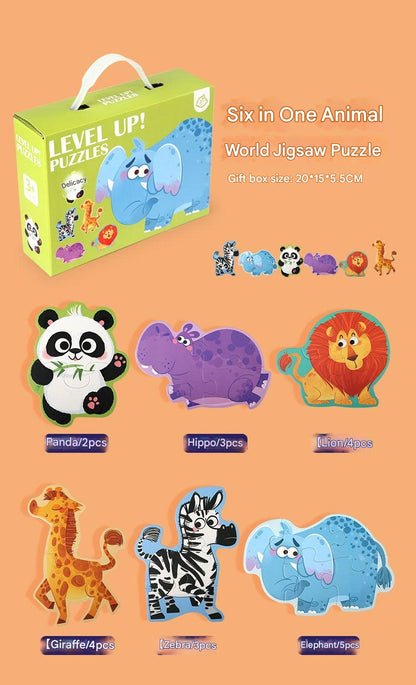 Animal shape puzzle