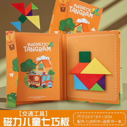 magnetic tangram puzzle