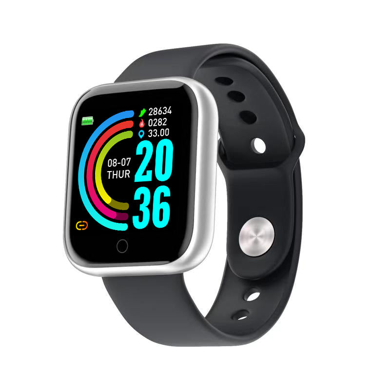 Y68 Smart Fitness Tracker Color Options
