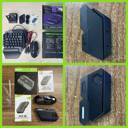 Gaming Elite: MixSE+ Keyboard & Mouse Adapter for Mobile Gaming - Bluetooth Enabled, Smart Gun Control