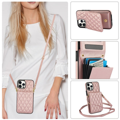 Luxury Crossbody Phone Case for iPhone and Samsung - Stylish PU Leather with Card Holder and Strap